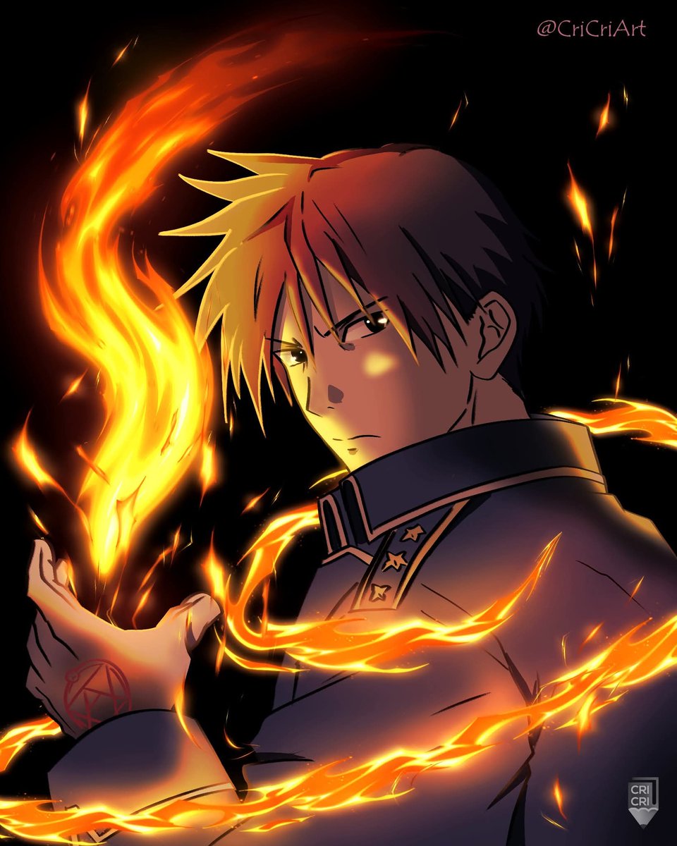CriCriArt's tweet image. Roy Mustang from Fullmetal Alchemist. 

#FullmetalAlchemist #RoyMustang