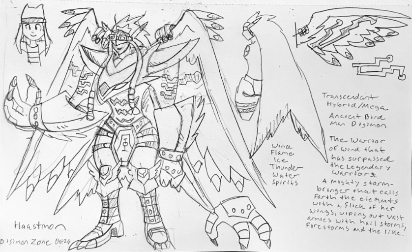 BlueIkeTweets's tweet photo. Based on a conversation with @Ranorimoto01 about Zoe getting her own Transcendent Digimon. I went with a bird direction due to Zephyrmon mixed with MagnaGarurumon. #Digimon #digimonzone #digimonfrontier #blueike #digimonfanart https://t.co/yxIljj6EW4