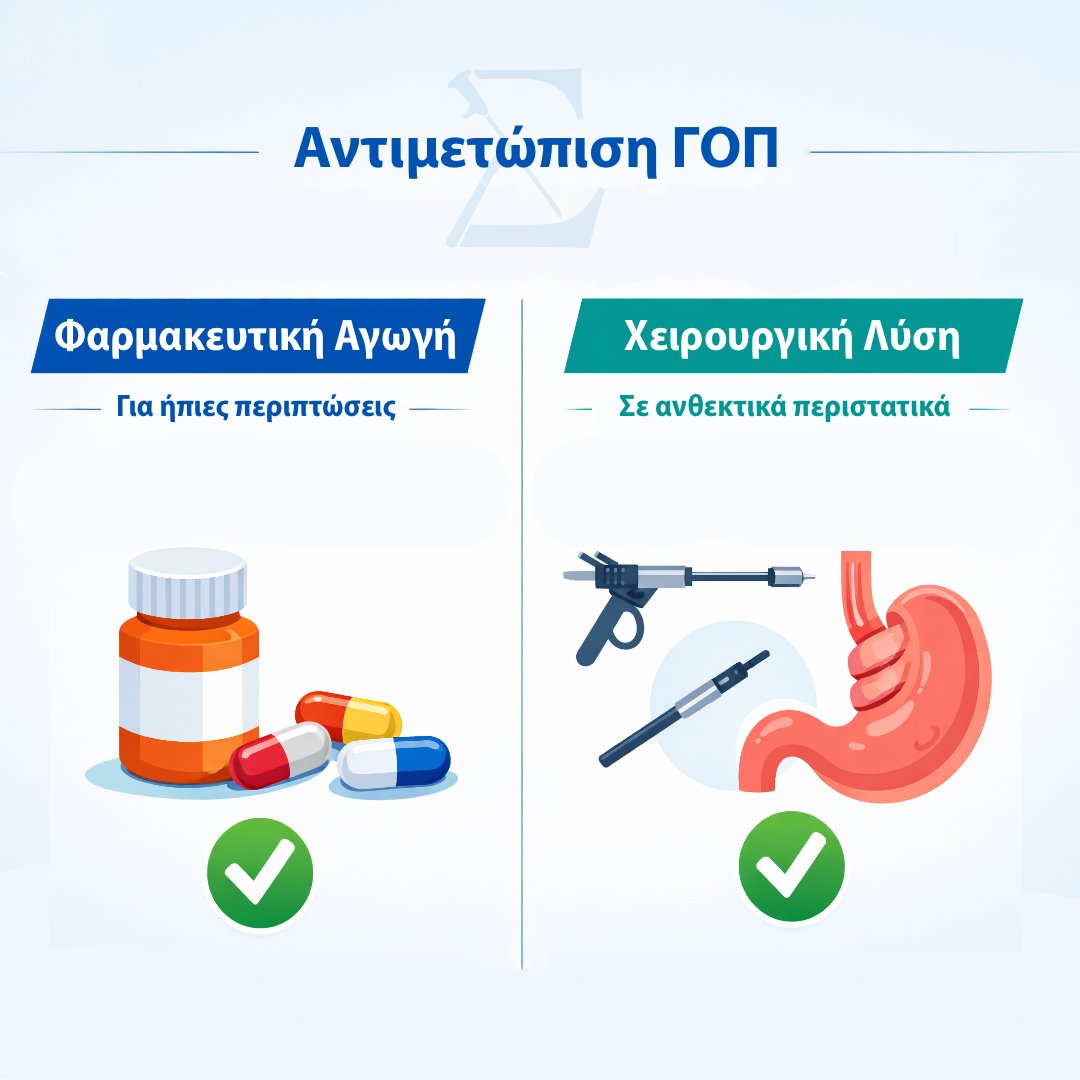 SmparounisMD's tweet photo. Η γαστροοισοφαγική παλινδρόμηση δεν σημαίνει αναγκαστικά χάπια εφ' όρου ζωής.

Για όσους δεν ωφελούνται από τη φαρμακευτική αγωγή, η λαπαροσκοπική θολοπλαστική μπορεί να προσφέρει μια μακροχρόνια και αξιόπιστη λύση.

https://t.co/mf74e31S4R https://t.co/3dgGkb6EHt