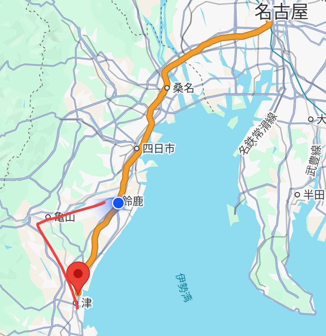 shu_ohno1104's tweet photo. 東海、関西は私鉄が強いとよく言われます。名古屋→三重も近鉄がベースですが、JRが基本的には亀山経由になるからで、特急南紀はショートカットで関西本線を離れ、伊勢鉄道線を通ります。
鉄道好きにとって勉強になります。 https://t.co/k90bA36II7