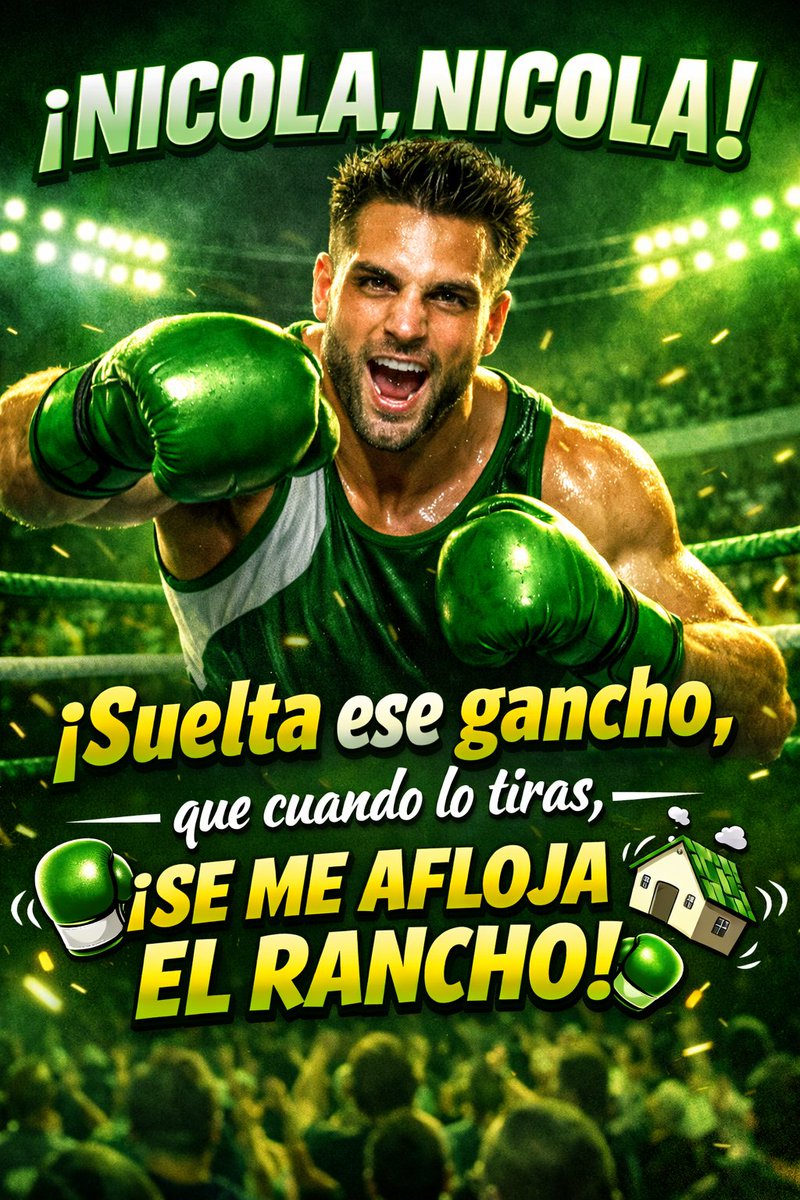 Nidia559150's tweet photo. Así es nuestro Rey
NICOLA NUESTRO CAMPEÓN
NICOLA NUESTRO CAMPEÓN
NICOLA NUESTRO CAMPEÓN
NICOLA NUESTRO CAMPEÓN
#NicolaPorcella https://t.co/bxVtHFmWr9