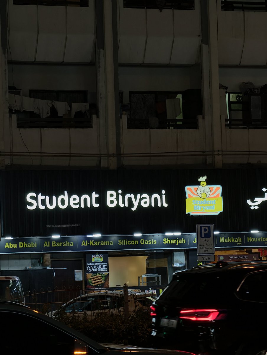 Student Biryani implies the existence of Teacher Biryani…