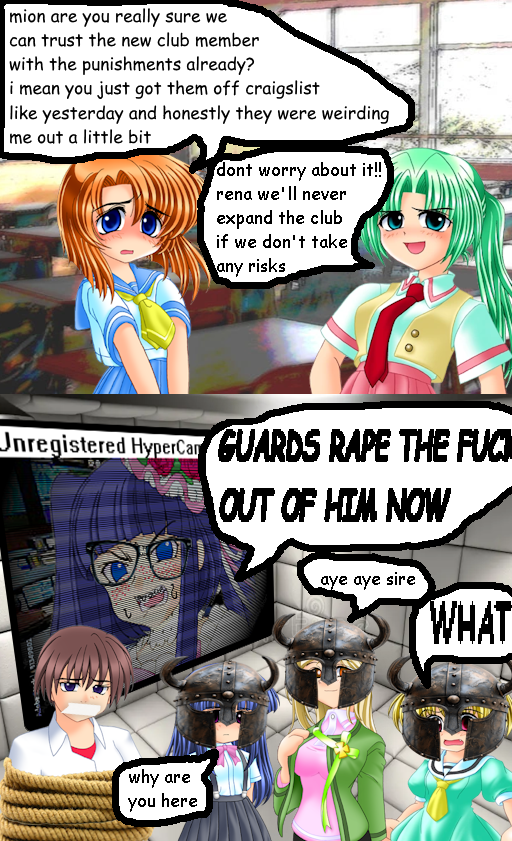 HigurashiFan014's tweet photo. HIGURASHI FUNNY COMIC #2 https://t.co/D3vd0fMQ1f