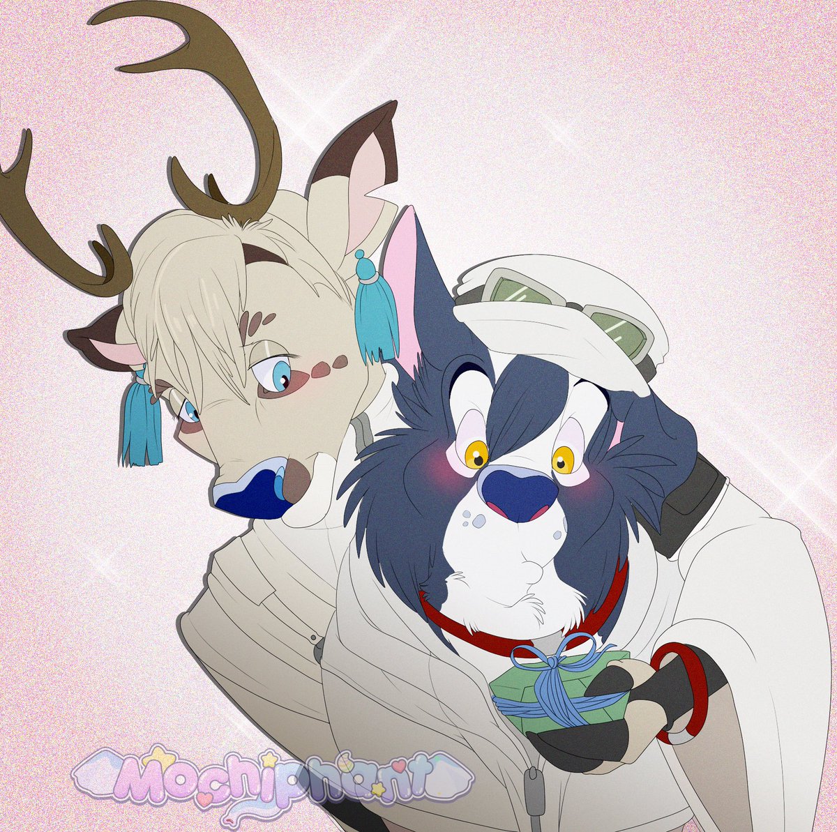 mochiphant's tweet photo. Happy Birthday Follo 🦌🐕🐾🎂🎉💜 #folzan https://t.co/B4x30mex1N