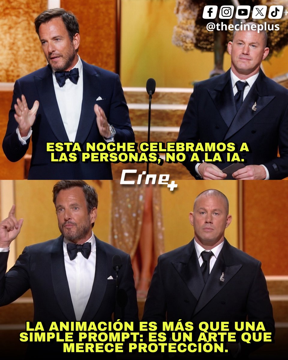 Will Arnett antes de presentar el Oscar a Mejor Película Animada.