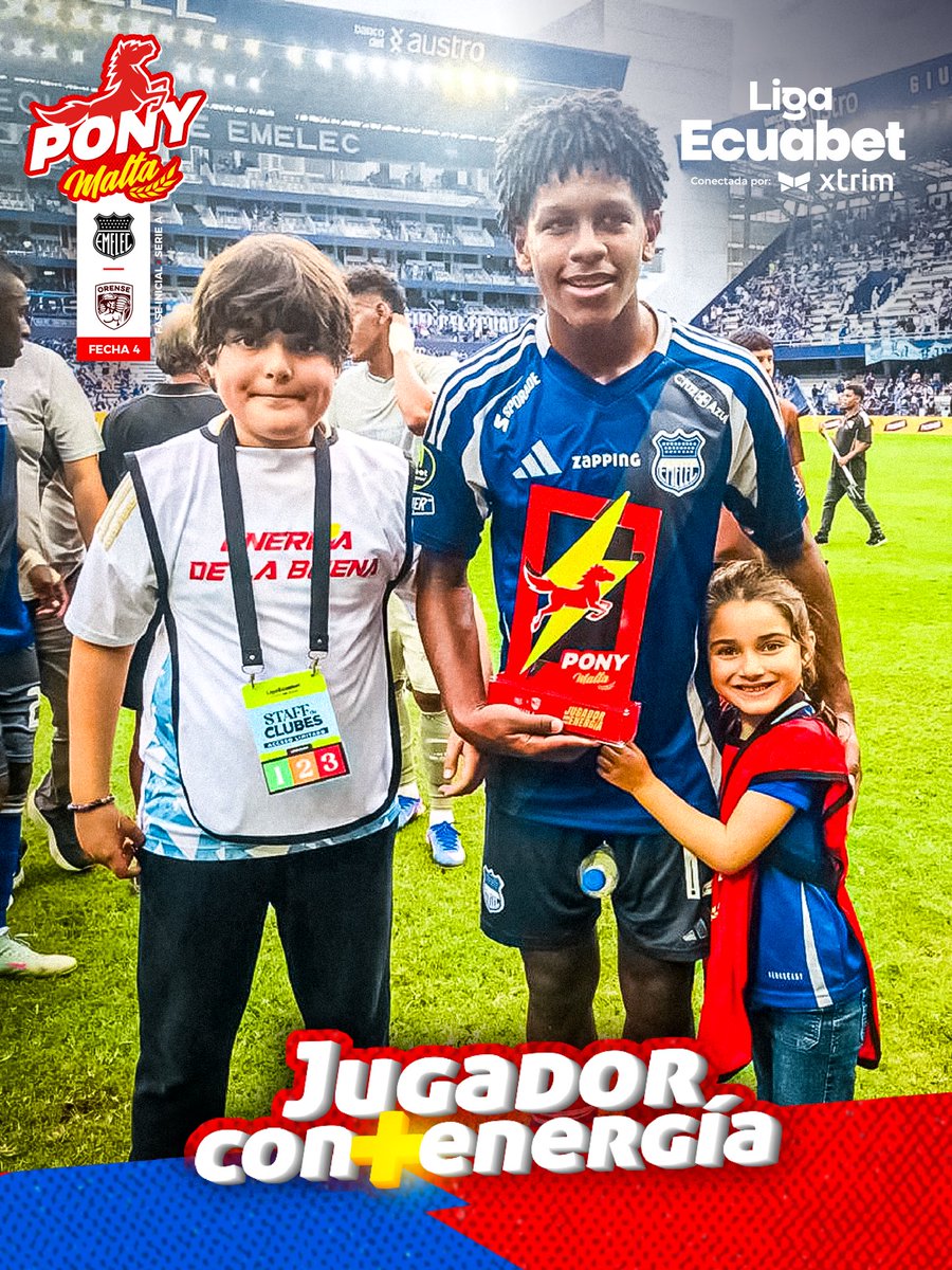 LigaEcuabetec's tweet image. 🥇 Luis Fragozo de @CSEmelec fue elegido como el jugador con más energía @ponymaltaec 🔥

#LigaEcuabetConectadaPorXtrim #PonyMalta 🇪🇨💯
