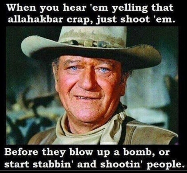 The Duke has the right idea. 😉