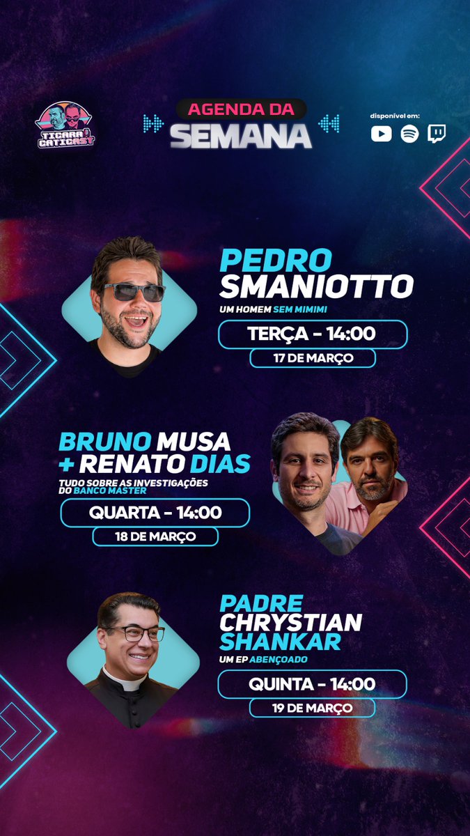 Ticaracaticast tweet media