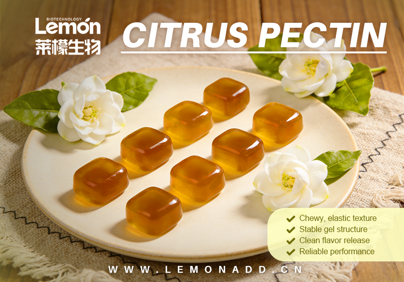 sostrongdevin's tweet image. Pectin enables jasmine tea gummies to maintain a balanced chewy texture, stable structure, and fresh aromatic flavor from processing to the final bite.#Pectin #GummyTexture #ConfectioneryInnovation #FoodInnovation #LemonBio