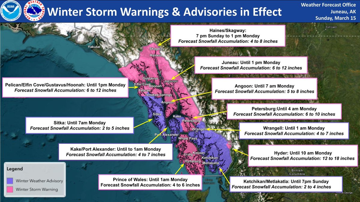 NWS Juneau tweet media