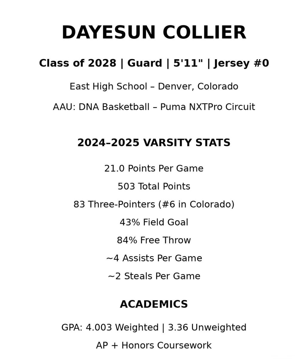 Dayesun Collier tweet media