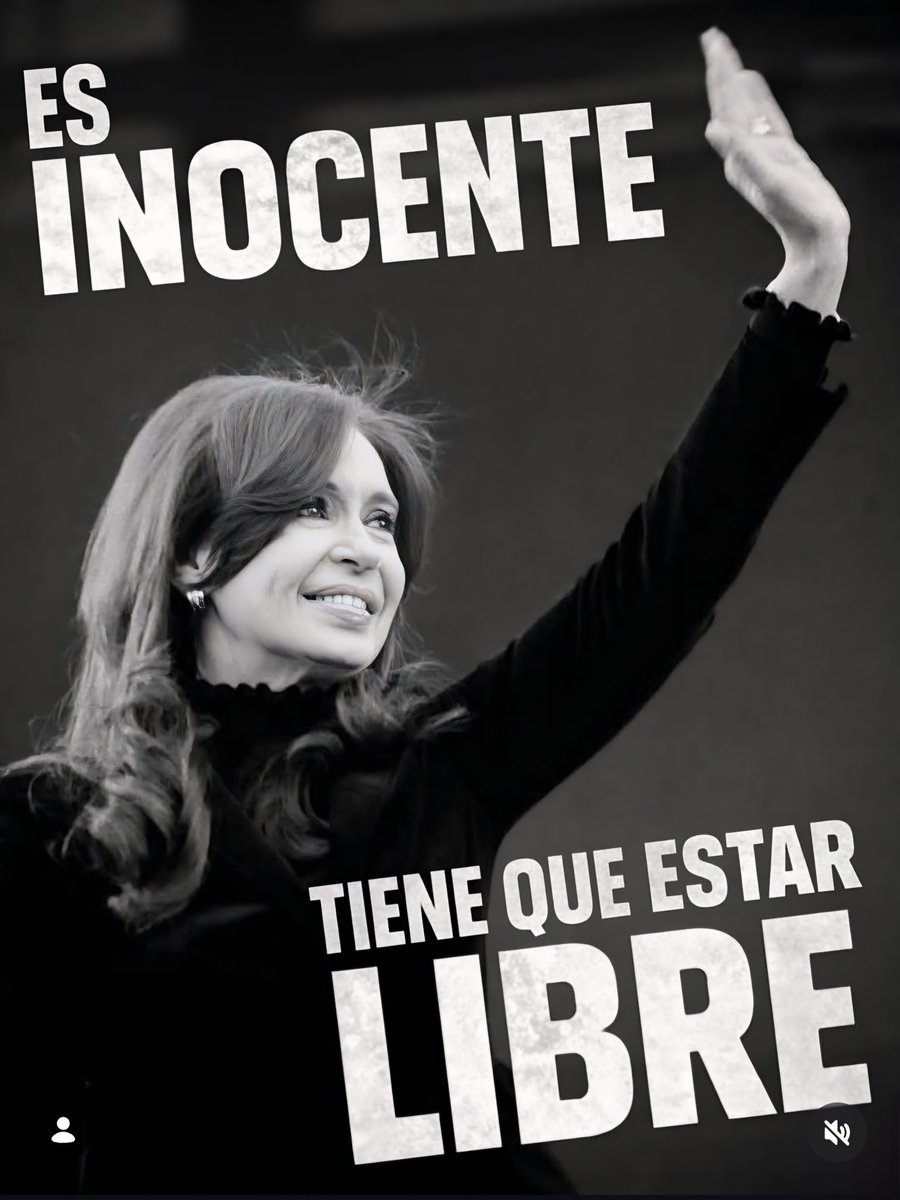 NUNCA traicionó al pueblo y jamás pudieron ganarle en las urnas, por eso la mafia judicial la tiene presa y proscripta.
Cristina Libre ❤️