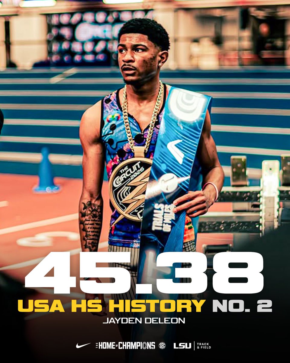 LSU Track & Field tweet media