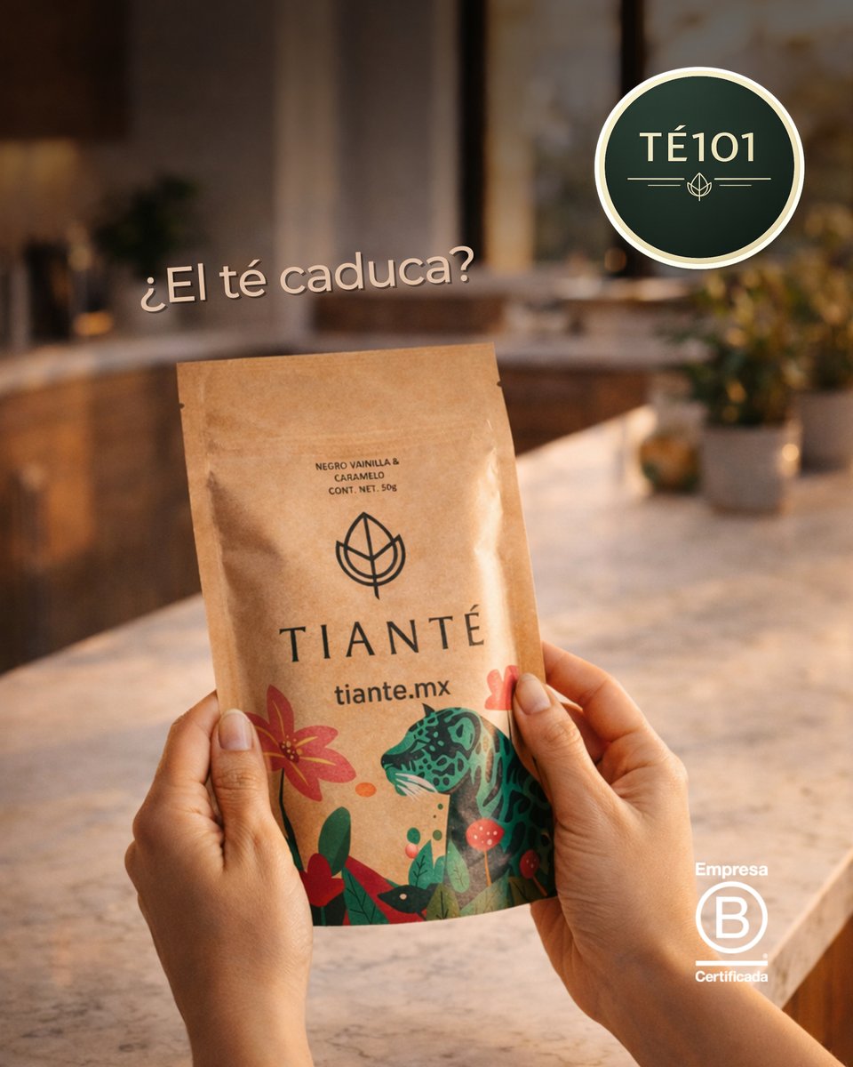 TianTeMX's tweet photo. ¿El té caduca? 👀🍃
No como un alimento fresco: tiene consumo preferente. Puede perder aroma y sabor, pero no es un riesgo si estuvo bien guardado 🫖✅
#TIANTÉ #Te101 #ConsumoPreferente #TeaTips #TeDeEspecialidad #RitualDeTe #TeaLovers #Té https://t.co/lMFBz2hiIA