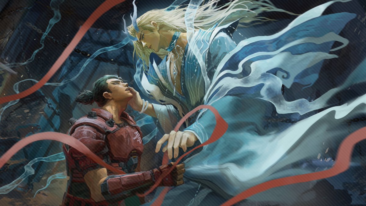 “我不怪你”

约稿，近期最后一张双人插图
#云冰 #yunbing