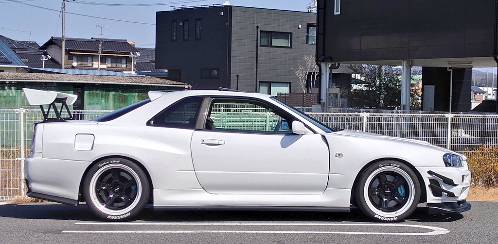 homurahsp's tweet photo. 好きにいじり倒してる
#スカイライン乗りと繋がろう2026春 
#日産乗りと繋がろう2026春
#ER34 #スカイライン https://t.co/7a6JZh8tXR