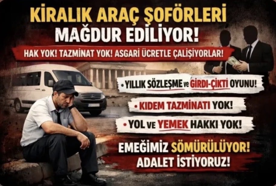 <a href="/Ki_federasyonu/">Türkiye Kamu İşçileri Federasyonu</a> <a href="/tseronsofor/">Kiralık şoför</a> <a href="/erzyayu/">KADROLU ŞÖFÖR OLACAK</a> <a href="/Ankaraashm/">Ankara Aile ve Sosyal Hizmetler İl Müdürlüğü</a> <a href="/kadrosuz123/">Taşeron işçi</a> <a href="/kamutaseronlari/">KAMU TAŞERONLARI</a> <a href="/osman39132559/">KİT ÇALIŞAN TAŞERON İŞÇİSİ</a> <a href="/csgbakanligi/">T.C. Çalışma ve Sosyal Güvenlik Bakanlığı</a>