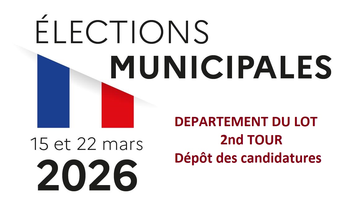 Image de Préfète du Lot : #municipales2026 | Pour les candidats au second tour, le dépôt des candidatures est ouvert en Préfec