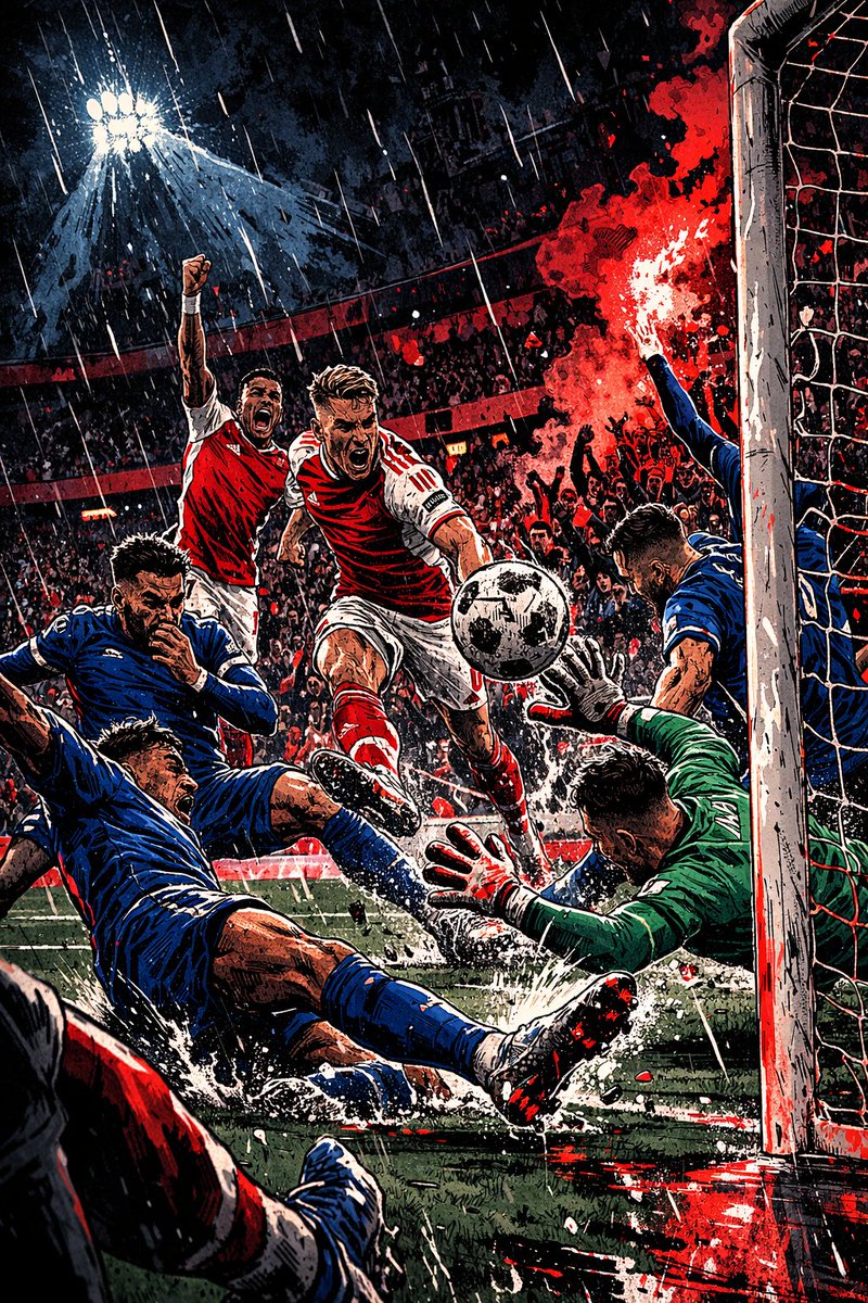 mkindilustrator's tweet photo. Illustrations. Arsenal - Everton https://t.co/gz2a0KTN7K