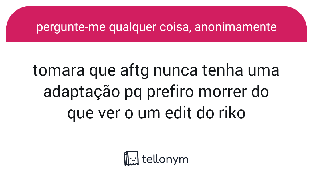 opiniões aftg tweet media