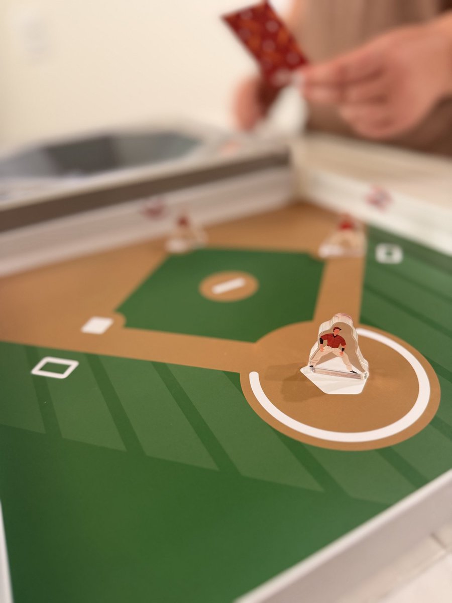 zacharytschmidt's tweet photo. found a board game that lives up to the "unique" label. We got to try out Base on Board (a baseball board game) for our latest game night! Huge thanks to @baseonboard and @tryazon for gifting us this game to try out!
#BaseOnBoard #DKLab #GameNight #Tryazon #BoardGames #Tabletop https://t.co/xUJhjn0AU8