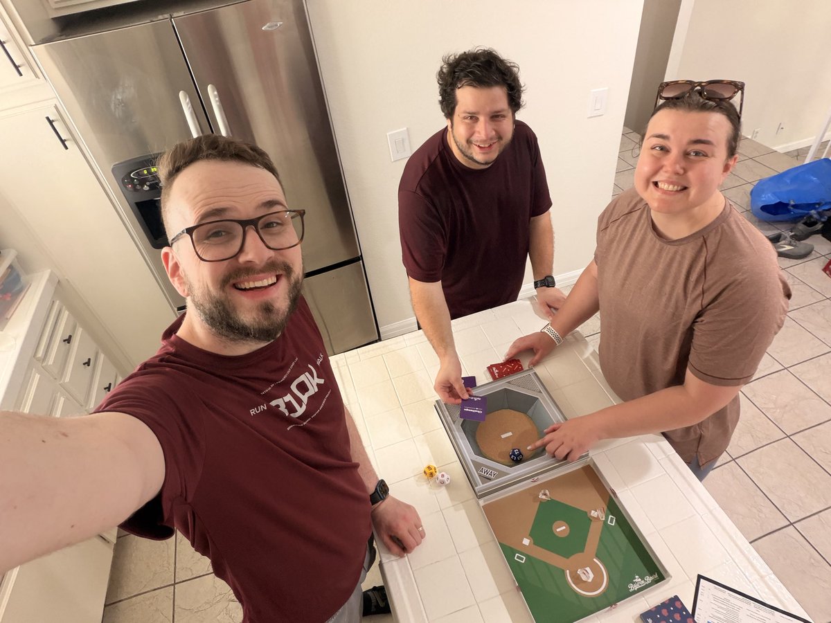 zacharytschmidt's tweet photo. found a board game that lives up to the "unique" label. We got to try out Base on Board (a baseball board game) for our latest game night! Huge thanks to @baseonboard and @tryazon for gifting us this game to try out!
#BaseOnBoard #DKLab #GameNight #Tryazon #BoardGames #Tabletop https://t.co/xUJhjn0AU8