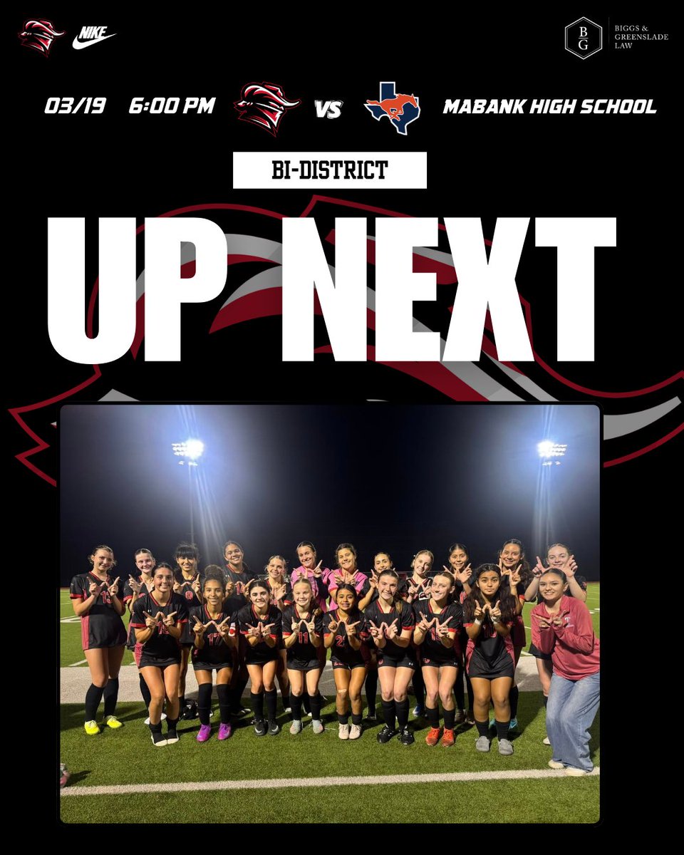 TylerISD_Ath's tweet photo. 𝓗𝓮𝓪𝓭𝓲𝓷𝓰 𝓽𝓸 𝓑𝓲-𝓓𝓲𝓼𝓽𝓻𝓲𝓬𝓽

Tyler Legacy Girls Soccer will take on Sachse at 6 PM on Thursday at Mabank High School! We have applied for broadcast rights and will update when possible! https://t.co/mEKDdCwlvO