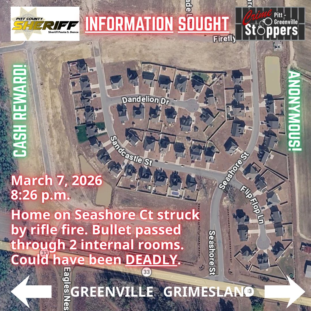 Pitt County Sheriff's Office, N.C. tweet media