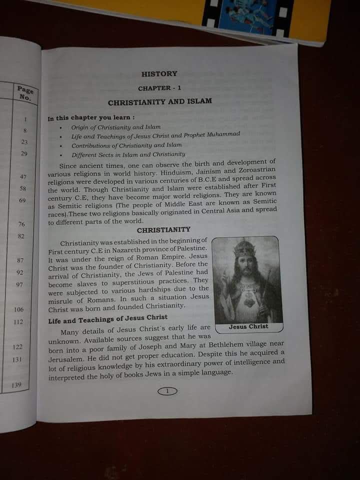 This is what Hindu children are being taught in Indian schools. Indian History books say that while Jesus &amp; Mohammed are historical figures, Sanatan Dharma, Krishna, &amp; Ram are described as mythological. So much effort is being made to ensure that Hindus do not exist in Bharat