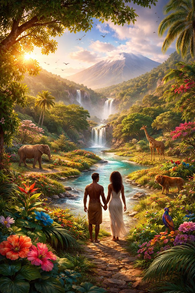 Shaka_De_Zulu's tweet photo. 🌍 Africa: The Forgotten Garden of Eden 🌿
What if I told you that Africa is the original Garden of Eden—and we’re still living in it, but many of us don’t realize it?
Think about it: a land blessed with fertile soils, vast rivers, and rolling plains that can grow almost anything. A continent bathed in sunlight almost year-round, giving life to endless ecosystems. Africa has mountains, deserts, forests, and savannahs, each brimming with biodiversity found nowhere else on Earth.
Beneath our feet lies a treasure trove of mineral wealth—gold, diamonds, cobalt, and untapped resources that the world still covets. Our rivers and lakes could power millions of homes, and our fertile lands could feed not just Africa, but the world.
Yet, we sometimes fail to see it. The beauty, the potential, the abundance—it’s all here. Africa is the cradle of humanity, the place where life began, and it’s still a land capable of sustaining life in ways most only dream of.
We are living in paradise without fully acknowledging it. The Garden of Eden wasn’t a myth—it was a place of abundance, and Africa carries that legacy in every sunrise, every river, and every mountain.
It’s time to awaken. To protect, to innovate, to harness the gifts we already have. The world may have looked to Africa for its riches for centuries, but now, it’s our turn to reclaim our Eden.
💡 What’s one thing you think Africans must do to fully embrace the paradise we live in?
#AfricaRising #GardenOfEden #AfricanPride