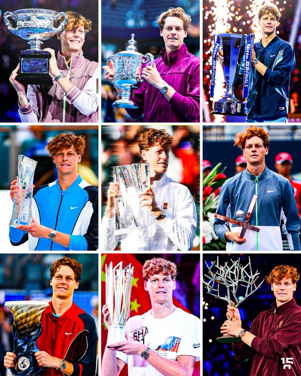 Ha vinto l'Australian Open (2 volte).   

Ha vinto lo US Open.   

Ha vinto le ATP Finals (2 volte).   

Ha vinto Indian Wells.   

Ha vinto Miami.   

Ha vinto in Canada.  

Ha vinto Cincinnati.   

Ha vinto Shanghai.   

Ha vinto Parigi.   

Ha vinto tutti i 'Big Titles' sul