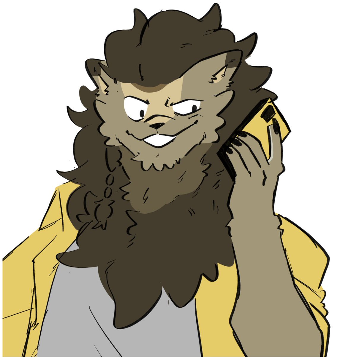 atherianthrope's tweet photo. #mARTch Day 15: With yet another piece by @roadkilledizzy.  Always happy to call them up for the occasion... (more commissions)📱🐺⁉️

#furry #furryart #furryfandom #dmc https://t.co/xpBG300AnS