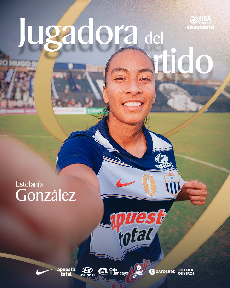 AlianzaLimaFF's tweet photo. La mejor del partido 😍✨

¡Te luciste, Estefa! 💙 https://t.co/v1W4MvxHfA