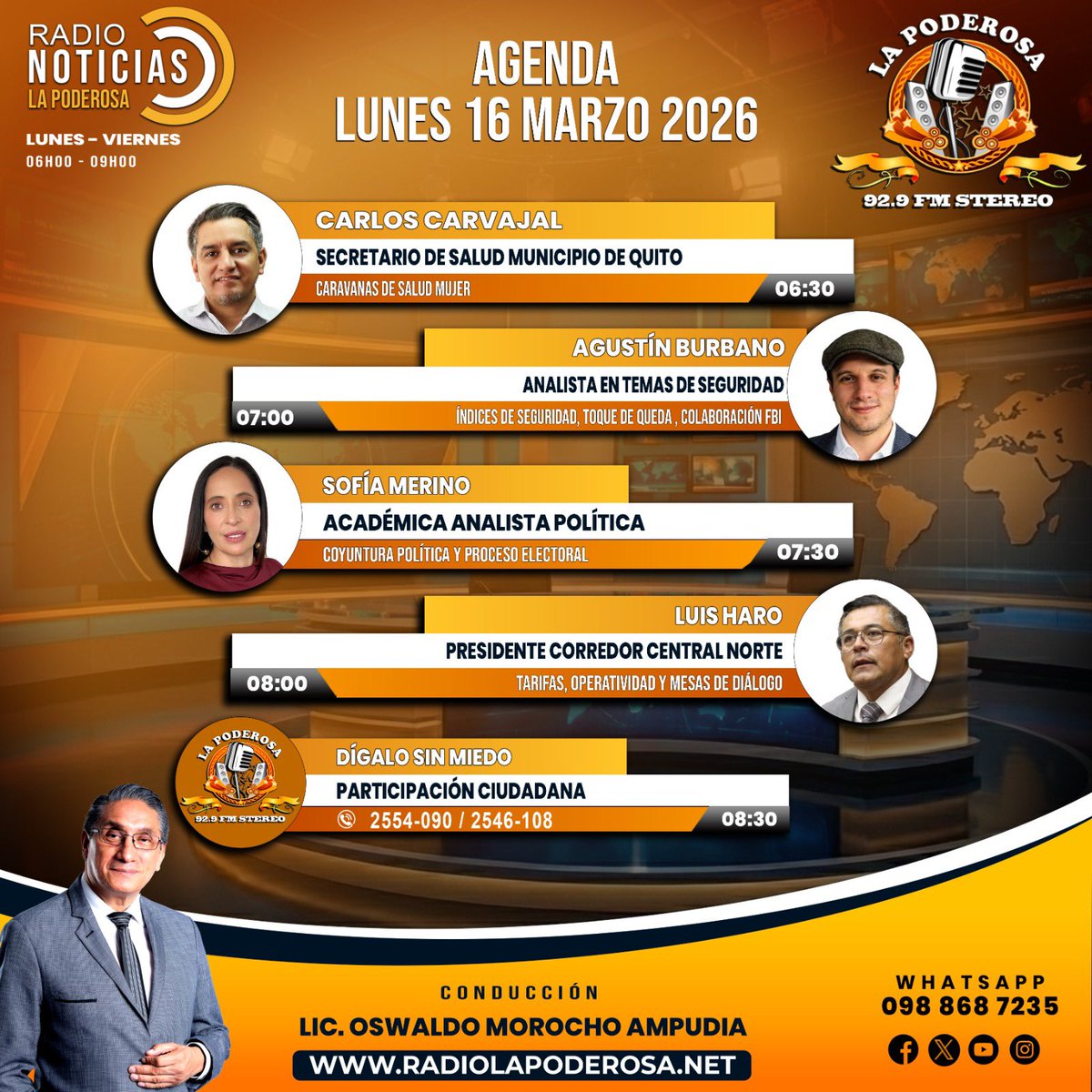 La Poderosa 92.9 FM tweet media