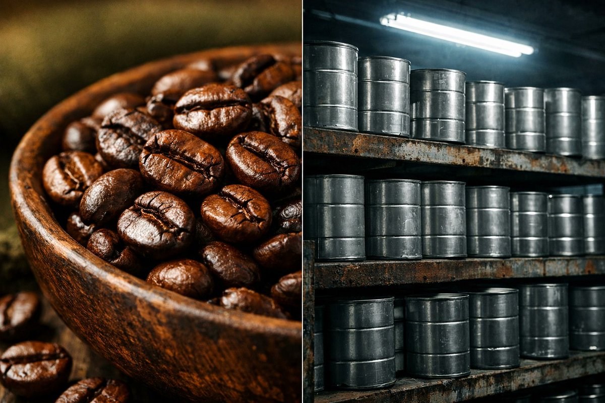 crossedsabersco's tweet image. Stop drinking "ghost coffee." 👻 

One was roasted 48 hours ago. The other’s been dying in a warehouse since last year. 

Freshness isn't a suggestion; it's the mission. Choose your fighter. ⚔️☕️ 

#FreshAF #CrossedSabersCoffee #VeteranOwned