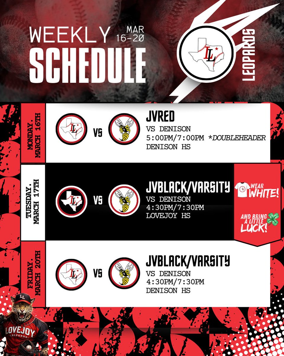 Lovejoy Leopards Diamond Baseball Booster Club tweet media