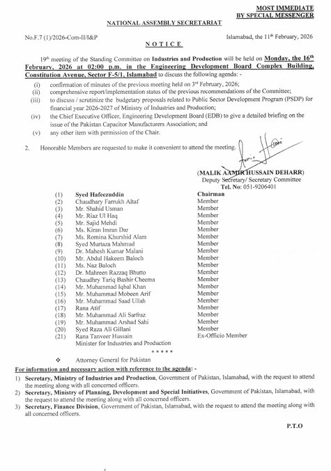 Committees of NA tweet media