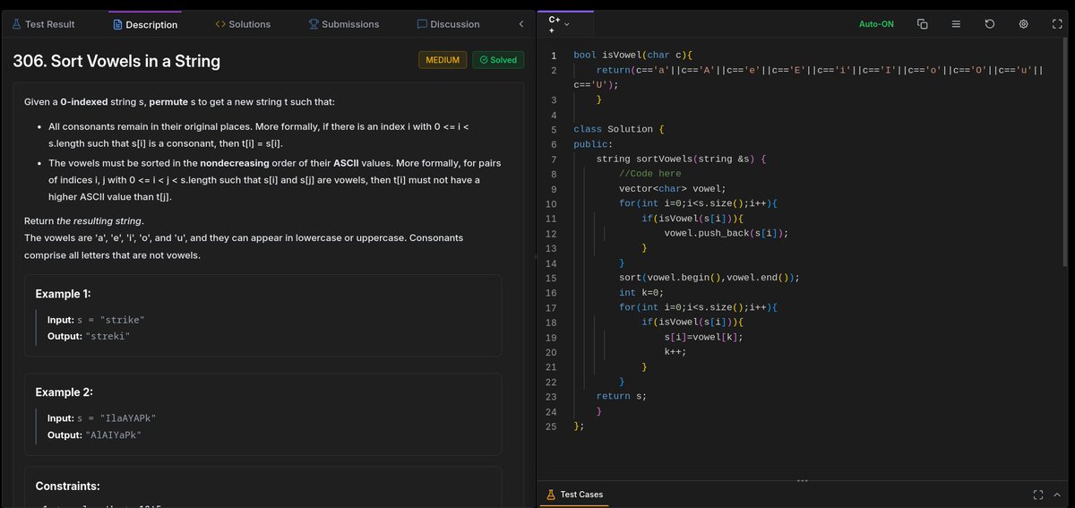 Chandan87123804's tweet photo. #day_45 #strikeDsa @CoderArmy @rohit_negi9
Posting after a week doesn't mean I stopped grinding.
Assignments were too heavy, so I didn't have time to
4th sem midsem-1 is comming
dil bolta hai>>DSA stop karke Dev start kar..
dimag >> Ye ek satranj ki chaal hai uskii matt sun.. https://t.co/e5lq5h47l7
