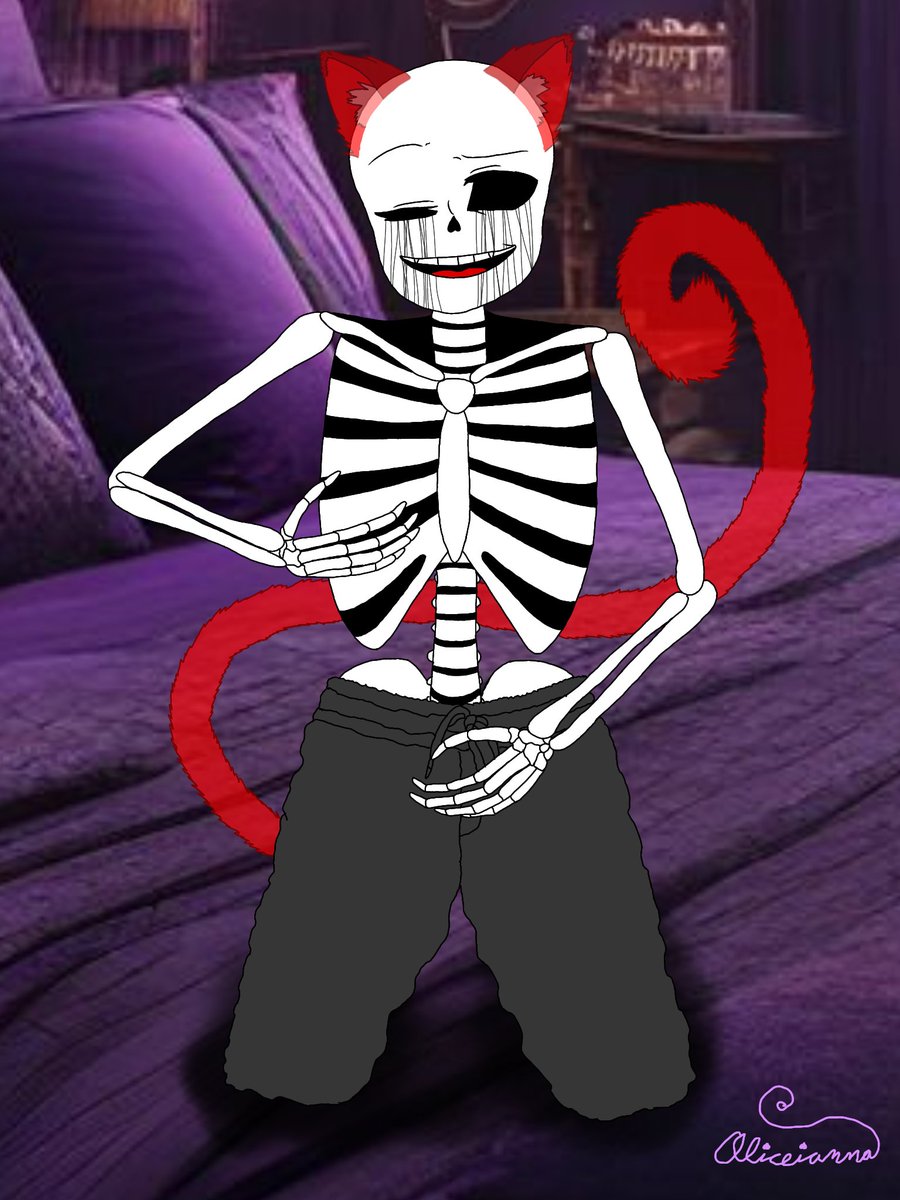 Aliceianna1's tweet photo. This is a bit early, a bit of a sneak peek from an upcoming chapter of my fic Beautiful Nightmare over on ao3. https://t.co/ks4XceBlxv #undertale #fanfic #fanart #killersans https://t.co/pCnzrGzmFG