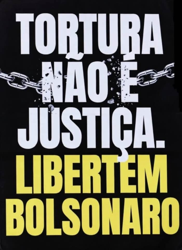 <a href="/CarlosBolsonaro/">Carlos Bolsonaro</a> <a href="/jairbolsonaro/">Jair M. Bolsonaro</a> #LibertadParaTodosLosPresosPolíticos