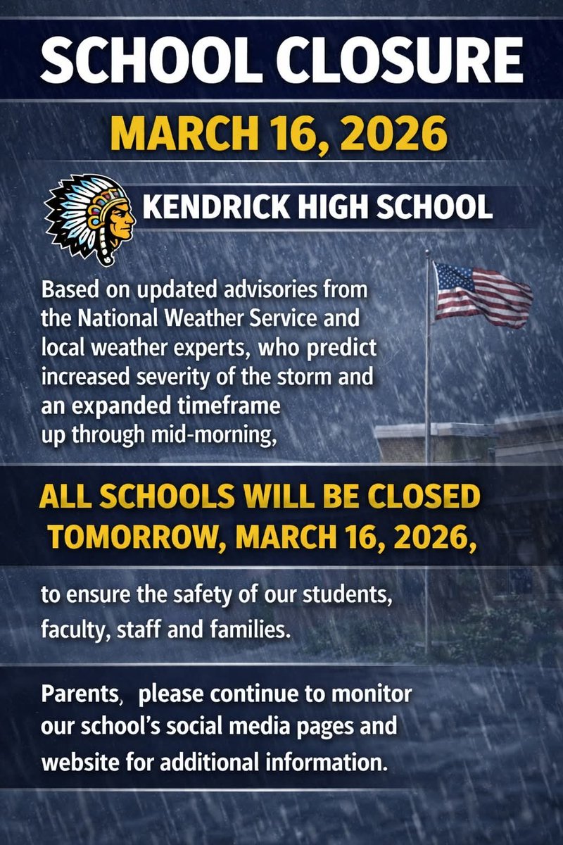 Kendrick High School tweet media
