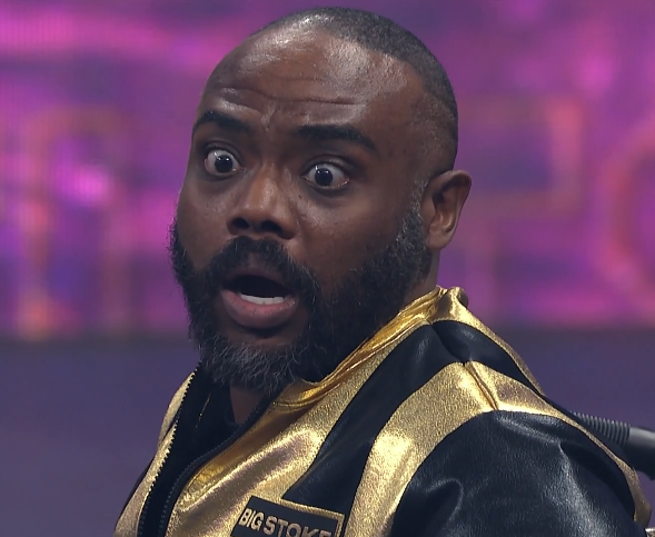 Fightful's tweet photo. Caption this 

#AEWRevolution https://t.co/whQeGoL4zR