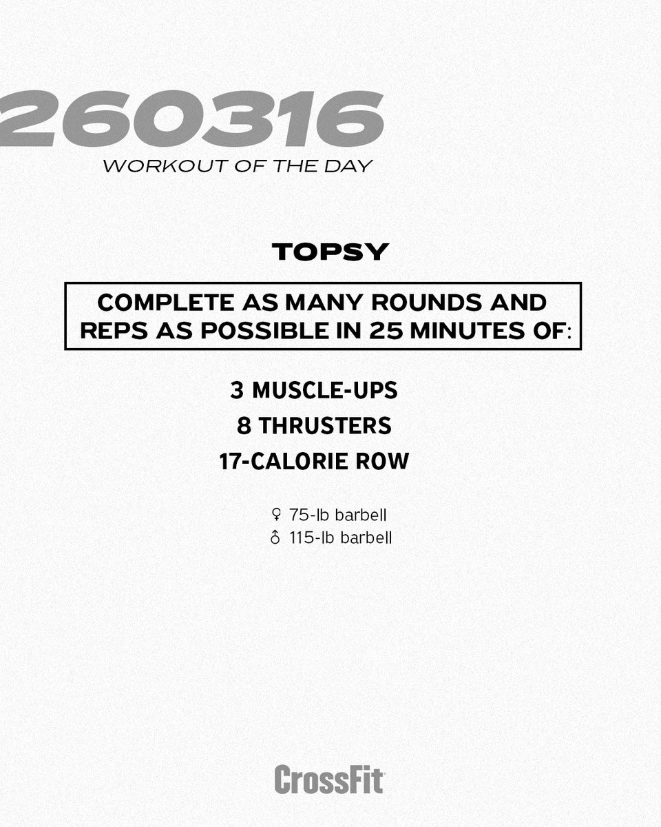 CrossFit tweet media