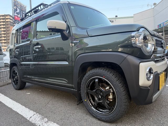 QVqWUr87QXWjrF7's tweet photo. ハスラーに「ADVANRacing TC4 15-5.0J」と「GEOLANDAR X-AT 165/65R15」をお取り付けさせていただきました。タイヤをワンサイズアップにして迫力を出してみました。ご購入ありがとうございました。
https://t.co/4QxdxT3ROX
#HUSTLER #ADVANRacing #TC4 #GEOLANDER #XAT https://t.co/qNAtkDhYE9