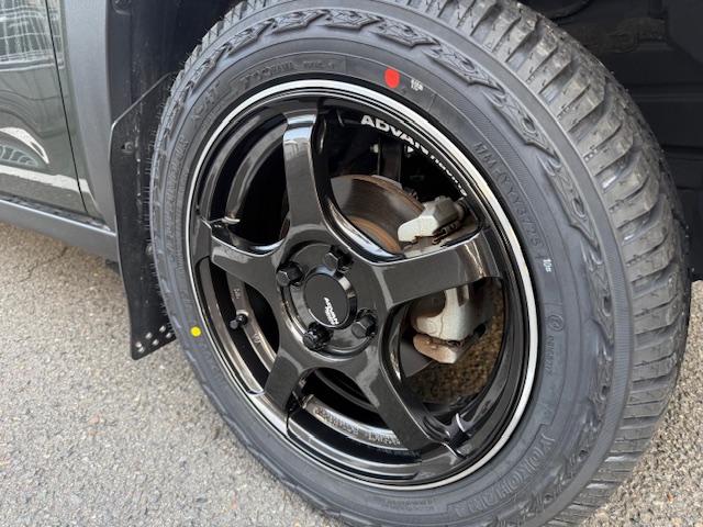 QVqWUr87QXWjrF7's tweet photo. ハスラーに「ADVANRacing TC4 15-5.0J」と「GEOLANDAR X-AT 165/65R15」をお取り付けさせていただきました。タイヤをワンサイズアップにして迫力を出してみました。ご購入ありがとうございました。
https://t.co/4QxdxT3ROX
#HUSTLER #ADVANRacing #TC4 #GEOLANDER #XAT https://t.co/qNAtkDhYE9
