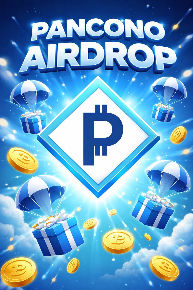 CJP_Crypto_Coin's tweet photo. Pancono Coin 🪂 Airdrop. 
Each  will Receive 1,000,000 $Panno
👉 Follow, like, RT. 
Drop your $ETH wallet address.

👇 Snapshot in 12 hours get ready. 
⏰ Check our Pinned post for Airdrop.

#airdrops   $SOL $BTC https://t.co/Yu20X5OHoz