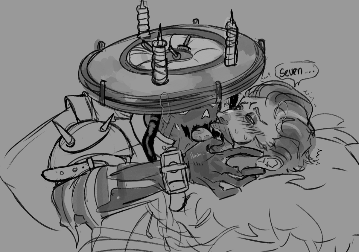 MikkytheHamster's tweet photo. Oh the situationship.
#articprisoner #sevendeadlock #kelvindeadlock #deadlock https://t.co/CUQhz4vENu