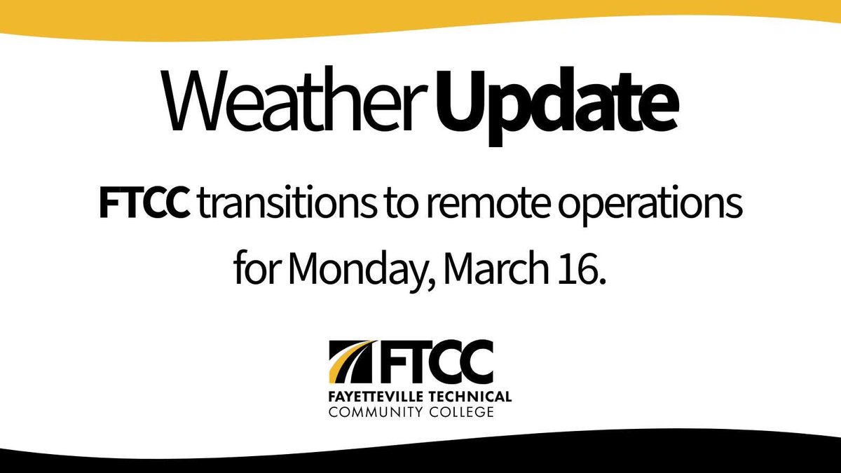 Fayetteville Technical Community College tweet media