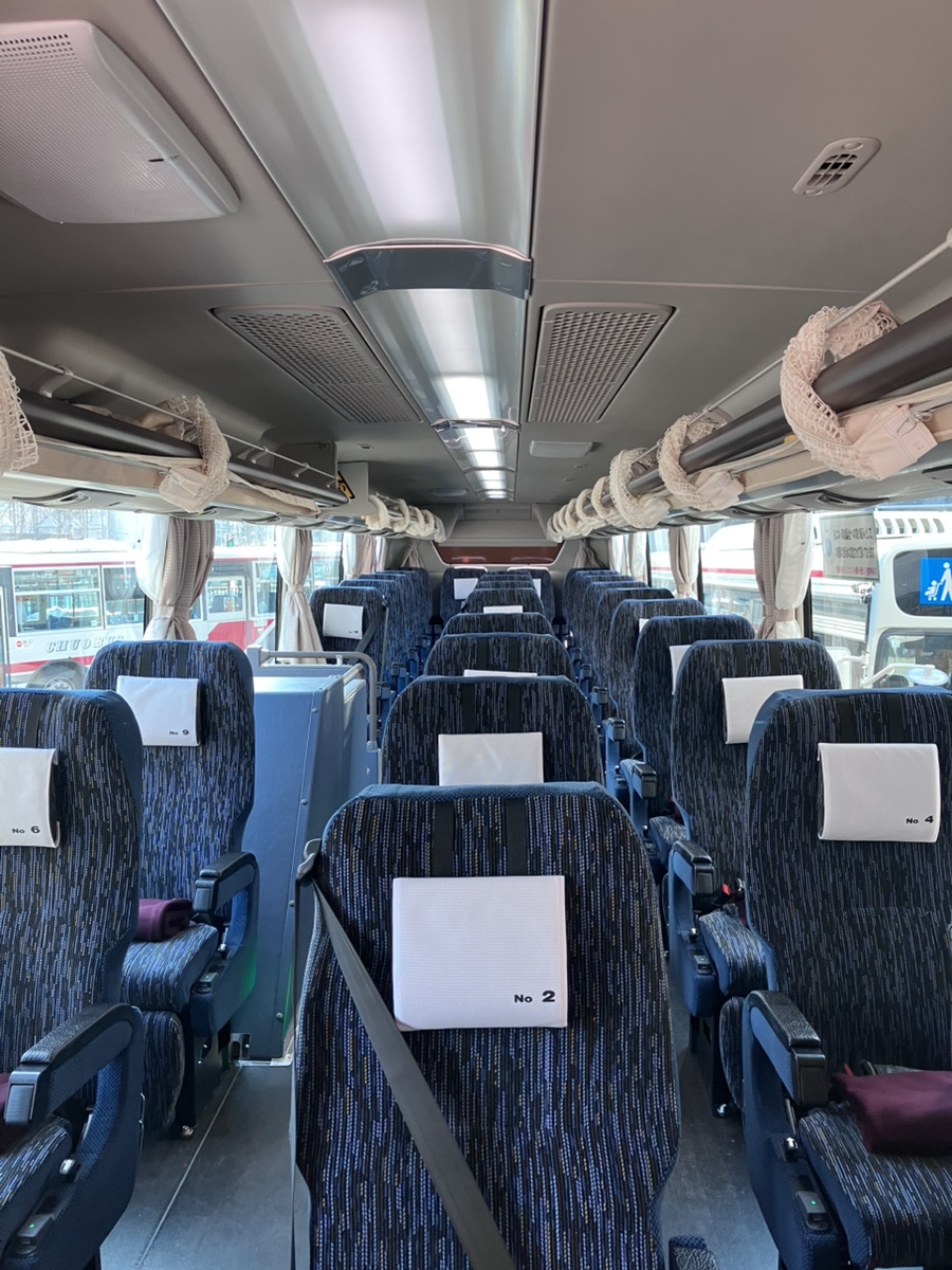 🌟3列シートの新車を導入いたしました🌟 高速バスの旅がより快適に