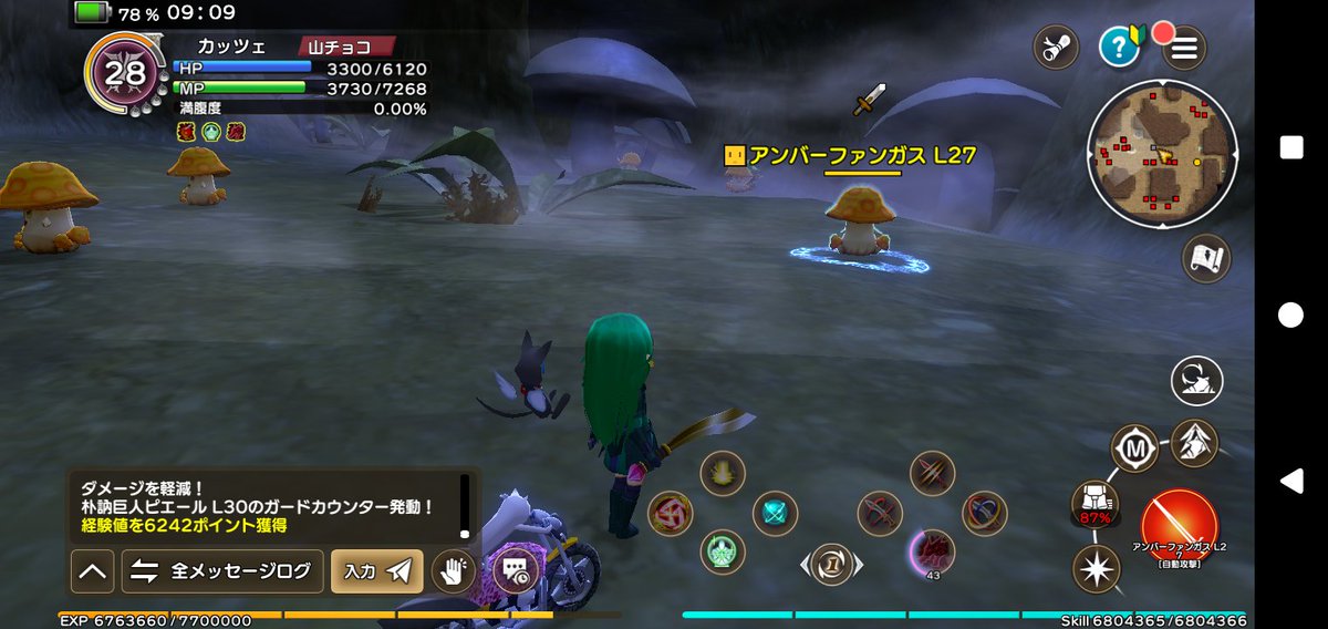 tim_katze's tweet photo. ソロでピエール討伐出来たー！！
以前は紫チャットで応援要請してたからめっちゃ嬉しい！！
でもお土産は何もなし笑
#元素騎士 https://t.co/B9U0pdc5xl